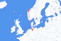 Flights from Sandane, Norway to Hanover, Germany
