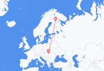 Vluchten van Debrecen naar Kuusamo