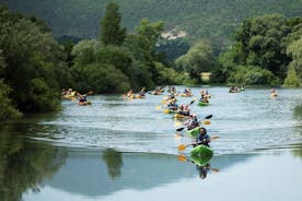 Kayak safari on Cetina river