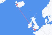 Flyreiser fra St Peter Port, Guernsey til Reykjavík, Island