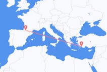 Flyreiser fra Pau, Frankrike til Dalaman, Tyrkia