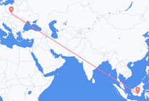 Flyreiser fra Palangka Raya, Indonesia til Katowice, Polen