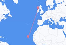 Flights from São Vicente, Cape Verde to Donegal, Ireland