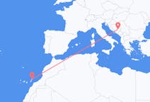 Flyrejser fra Sarajevo, Bosnien-Hercegovina til Lanzarote, Spanien