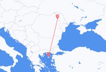 Flyreiser fra Lemnos, Hellas til Iași, Romania