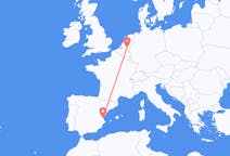Vluchten van Eindhoven, Nederland naar Valencia, Spanje