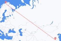 出发地 中国出发地 武汉市目的地 挪威阿塔镇的航班
