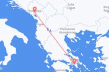 Flights from Podgorica to Athens