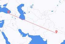 出发地 印度出发地 勒克瑙目的地 土耳其特拉布宗的航班