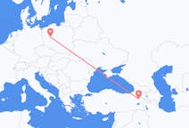 Flights from Ağrı, Turkey to Poznań, Poland