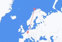 Fly fra Tromsø til Saarbrücken