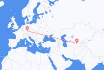 Flug frá Bukhara, Úsbekistan til Nürnberg, Þýskalandi