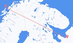 Flights from Arkhangelsk, Russia to Andenes, Norway