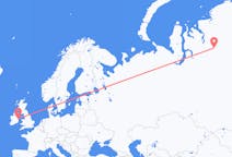 ตั๋วเครื่องบินจากเมืองNorilskไปยังเมืองดับลิน