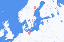 Flug frá Sollefteå, Svíþjóð til Berlínar, Þýskalandi