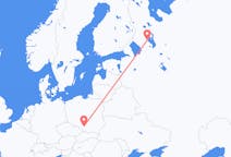Flights from Petrozavodsk, Russia to Katowice, Poland