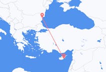 Flyg från Larnaca, Cypern till Varna, Bulgarien