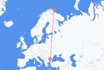 Flights from Kirkenes, Norway to Alexandroupoli, Greece