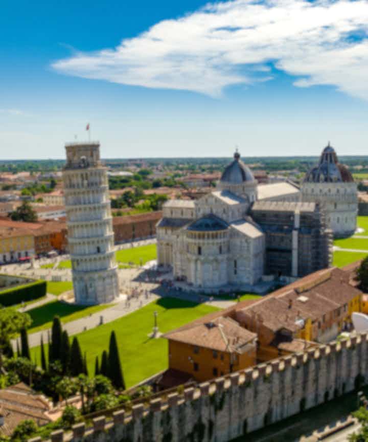 Flights from Oujda, Morocco to Pisa, Italy