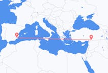 Flyreiser fra Gaziantep, Tyrkia til Murcia, Spania