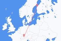 Flights from Thal, Switzerland to Vaasa, Finland