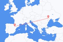Flyreiser fra Chișinău, til Zaragoza