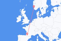 出发地 法国从 波城目的地 挪威斯塔万格的航班