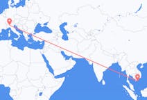 Flights from Côn Sơn Island to Milan