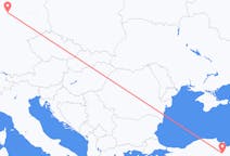 Flyreiser fra Hannover, Tyskland til Karamustafapasa, Tyrkia
