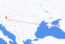 Flights from Gelendzhik, Russia to Graz, Austria