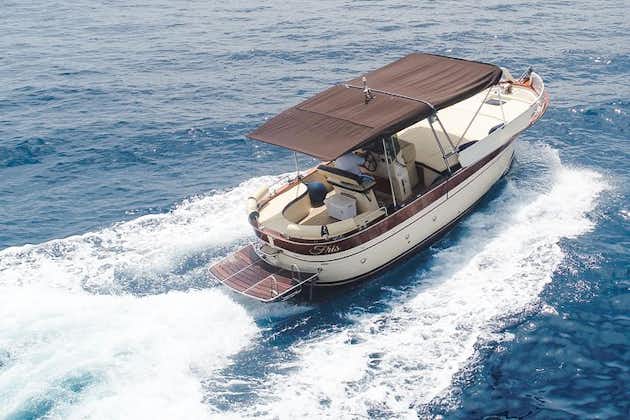 Excursion en bateau privé à Amalfi au départ de Positano
