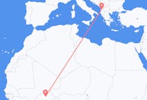 Flyrejser fra Ouagadougou til Tirana