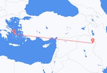 Flights from Sulaymaniyah, Iraq to Syros, Greece