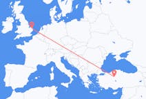 Flights from the city of Norwich to the city of Ankara