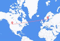 Flyrejser fra Kalispell, USA til Stockholm, Sverige