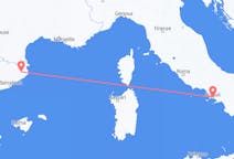 Flyrejser fra Girona, Spanien til Napoli, Italien