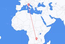 Flyrejser fra Solwezi til Rom