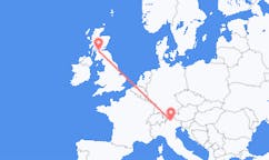 Flights from Bolzano, Italy to Glasgow, Scotland
