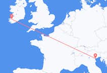 Flyrejser fra Killorglin, Irland til Venedig, Italien