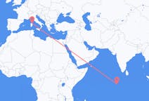 Flights from Gan, Maldives to Olbia, Italy