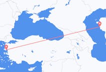 Flyreiser fra Aktau, Kasakhstan til Mytilene, Hellas