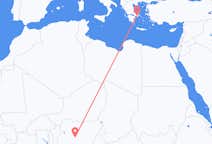 Flyreiser fra Abuja, Nigeria til Athen, Hellas