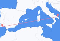 Flyreiser fra Faro-distriktet, til Brindisi