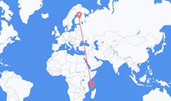 เที่ยวบิน จาก มามูดซู, ฝรั่งเศส ไปยัง โกเปียว, ฟินแลนด์