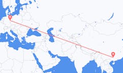 Flyrejser fra Liuzhou, Kina til Leipzig, Tyskland