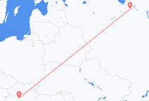 Fly fra Jaroslavl til Budapest