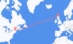 Flyrejser fra Lebanon, USA til Inverness, Skotland