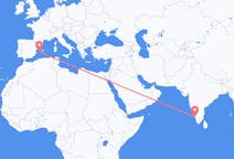 Flyreiser fra Kozhikode, til Ibiza