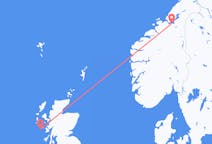 Flights from Tiree, the United Kingdom to Trondheim, Norway