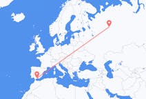 Flights from Syktyvkar, Russia to Málaga, Spain